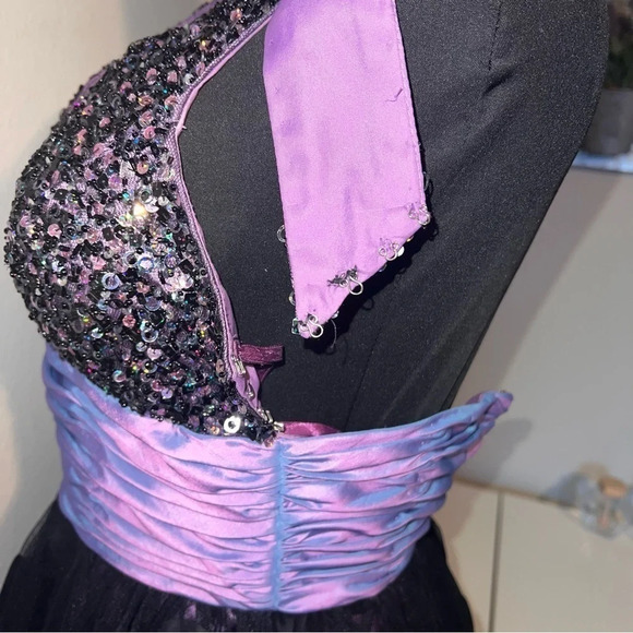 Jovani 152066 Sequence Tulle Dress Size 2 ❤️ - Picture 5 of 9